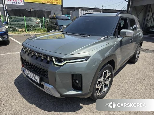 Ssangyong Torres 2022 Зеленый из Кореи