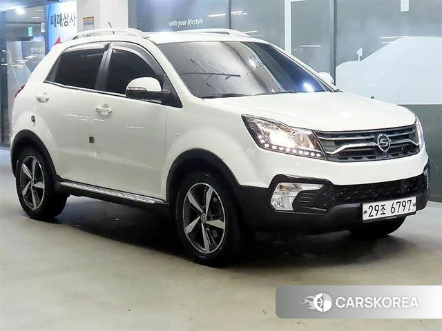 Ssangyong New Style Korando C 2018 Белый из Кореи