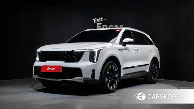 Kia The New Sorento 4th Generation 2023 Белый из Кореи