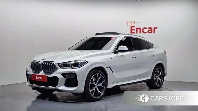 BMW X6 (G06) 2021 Белый из Кореи