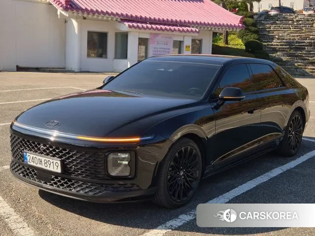 Hyundai Grandeur (GN7) 2025 Черный из Кореи