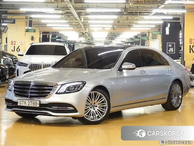 Mercedes-Benz S-Class W222 2018 Серебряный из Кореи