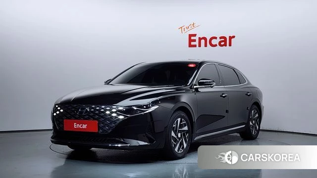 Hyundai The New Grandeur IG Hybrid 2021 Черный из Кореи
