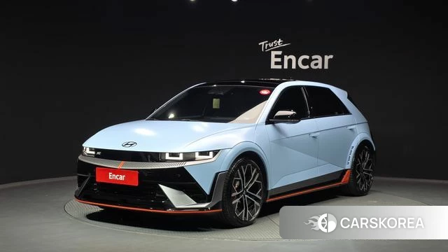 Hyundai Ionic 5 2023 Небесно-голубой из Кореи