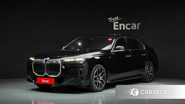 BMW 7 Series (G70) 2024 Черный из Кореи
