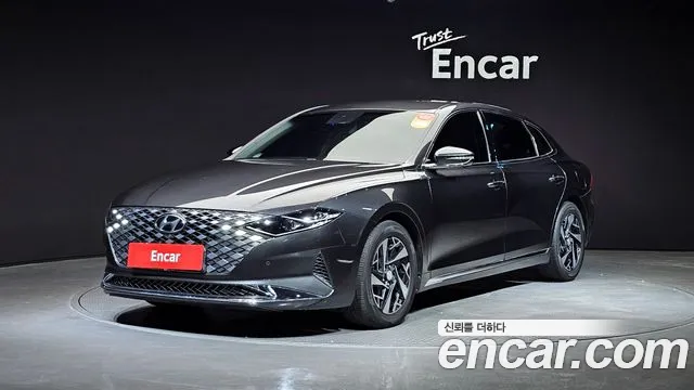 Hyundai The New Grandeur IG Hybrid 2020 Серый из Кореи