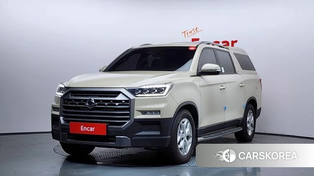 Ssangyong The New Rexton Sport 2023 Жемчужный цвет из Кореи