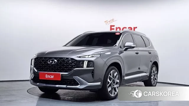 Hyundai The New Santa Fe 2021 Серый из Кореи