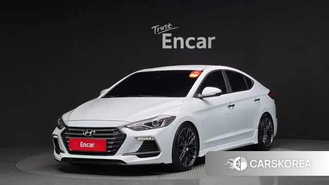 Hyundai Avante AD 2018 Белый из Кореи
