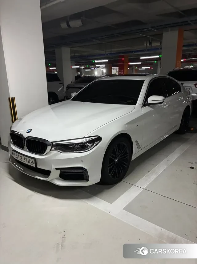 BMW 5 Series (G30) 2020 Белый из Кореи