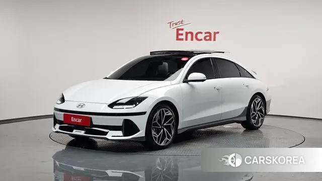 Hyundai Ionic 6 2022 Белый из Кореи