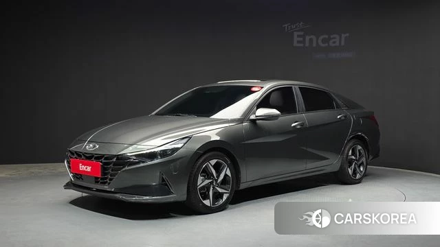 Hyundai Avante (CN7) 2021 Серый из Кореи