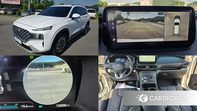 Hyundai The New Santa Fe 2022 Белый из Кореи