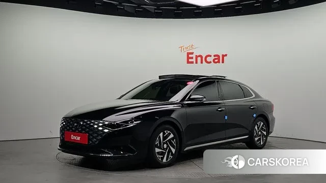 Hyundai The New Grandeur IG Hybrid 2022 Черный из Кореи