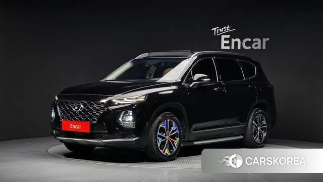 Hyundai Santa Fe TM 2019 Черный из Кореи