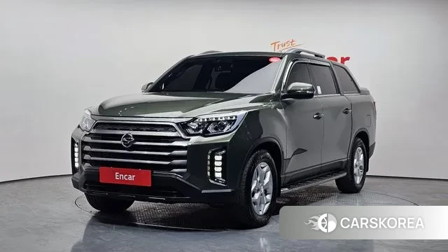 Ssangyong The New Rexton Sport 2022 Темно-зеленый из Кореи