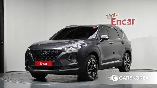 Hyundai Santa Fe TM 2019 Серый из Кореи