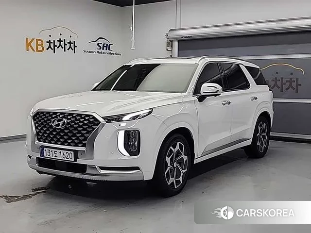 Hyundai Palisade 2021 Белый из Кореи