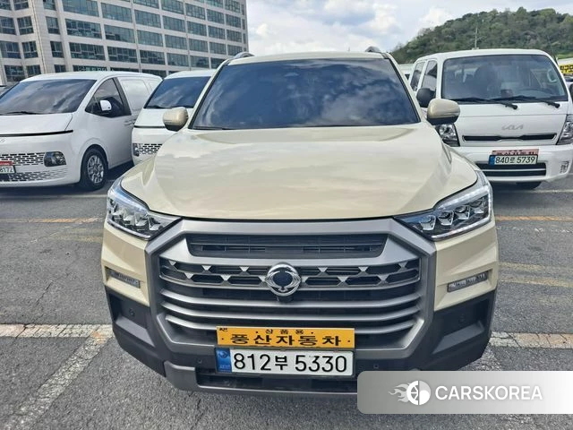 Ssangyong The New Rexton Sport 2024 Жемчужный цвет из Кореи