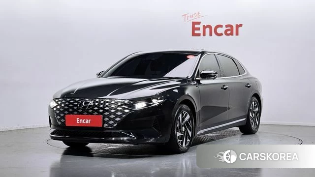 Hyundai The New Grandeur IG Hybrid 2021 Черный из Кореи