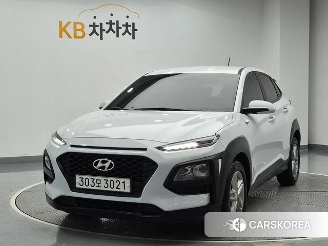 Hyundai Kona 2018 Белый из Кореи