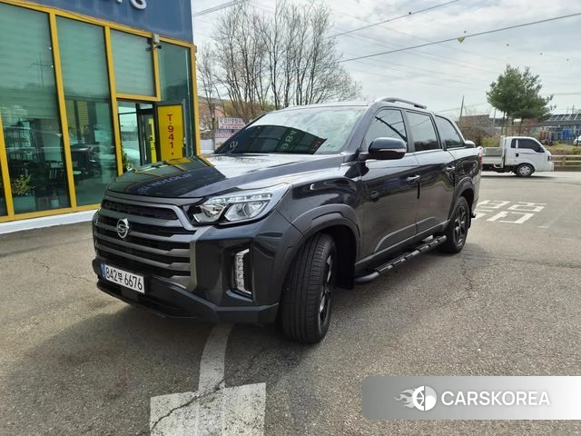 Ssangyong The New Rexton Sport 2022 Серый из Кореи