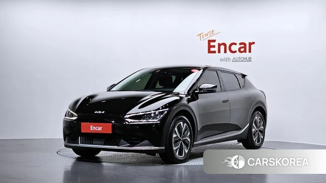 Kia EV6 2023 Черный из Кореи