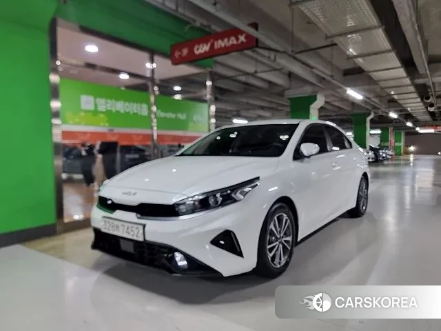Kia The New K3 2nd generation 2021 Белый из Кореи