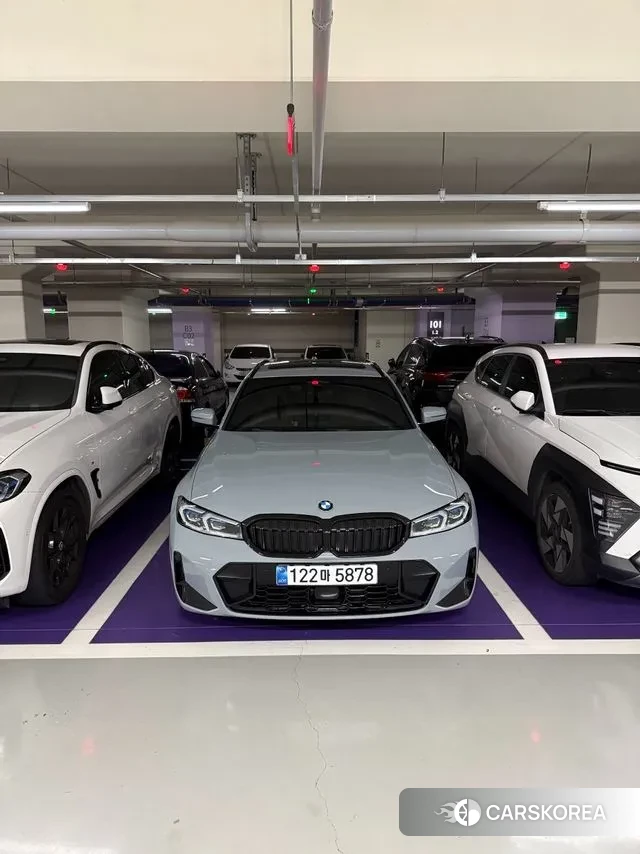 BMW 3 Series (G20) 2025 Цвет галактики из Кореи