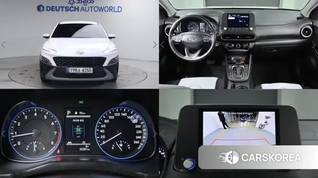 Hyundai The New Kona 2021 Белый из Кореи