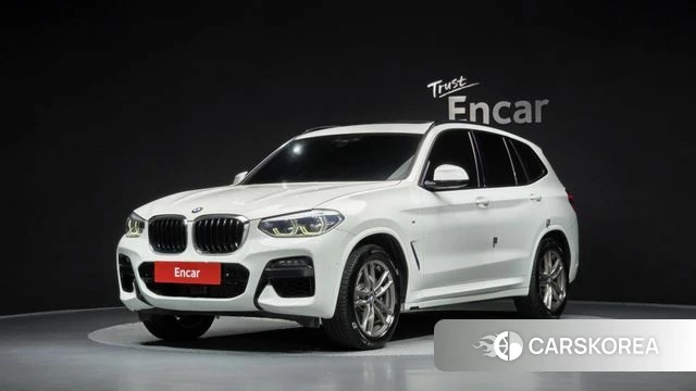 BMW X3 (G01) 2021 Белый из Кореи