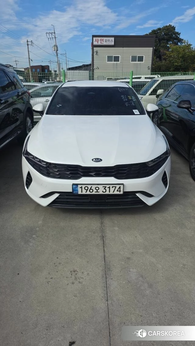 Kia K5 Hybrid 3rd Generation 2021 Белый из Кореи