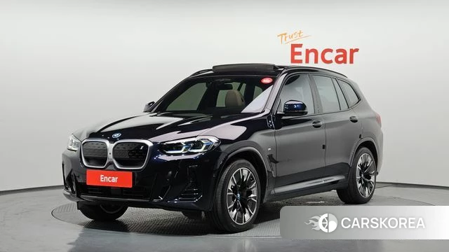 BMW iX3 2024 Черный из Кореи