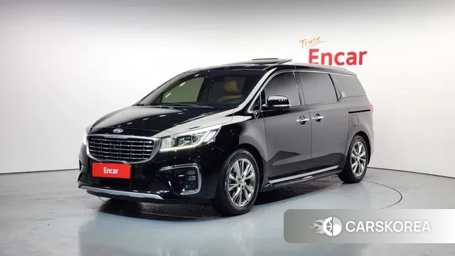 Kia The New Carnival 2019 Черный из Кореи