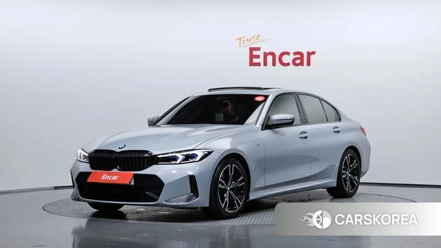 BMW 3 Series (G20) 2022 Серебристо-серый из Кореи