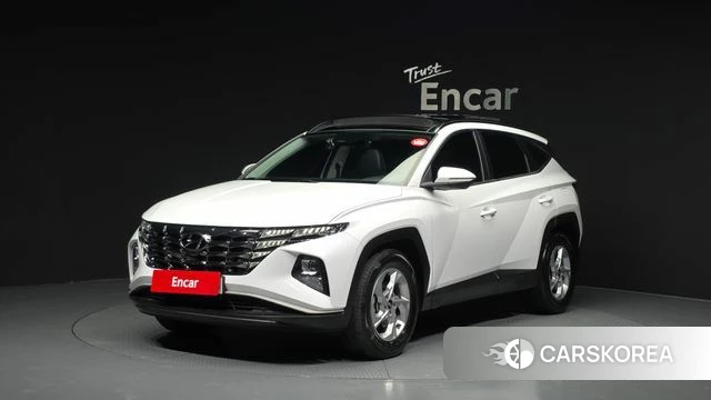 Hyundai Tucson (NX4) 2021 Белый из Кореи