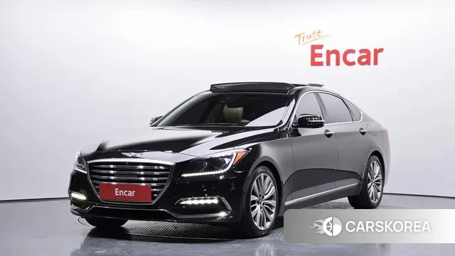 Genesis G80 2018 Черный из Кореи