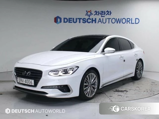 Hyundai Grandeur IG 2018 Белый из Кореи