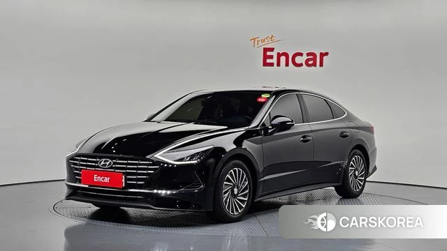 Hyundai Sonata Hybrid (DN8) 2023 Черный из Кореи