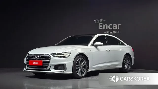 Audi A6 (C8) 2023 Белый из Кореи