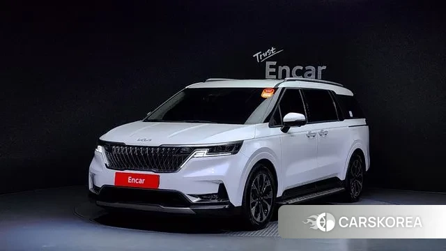 Kia Carnival 4th generation 2021 Белый из Кореи