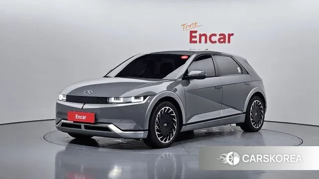 Hyundai Ionic 5 2022 Серебристо-серый из Кореи