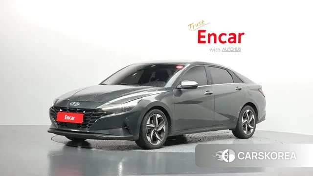 Hyundai Avante (CN7) 2022 Серый из Кореи