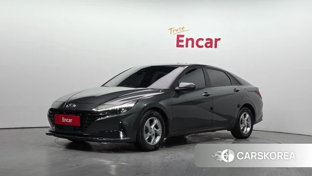 Hyundai Avante (CN7) 2021 Серый из Кореи