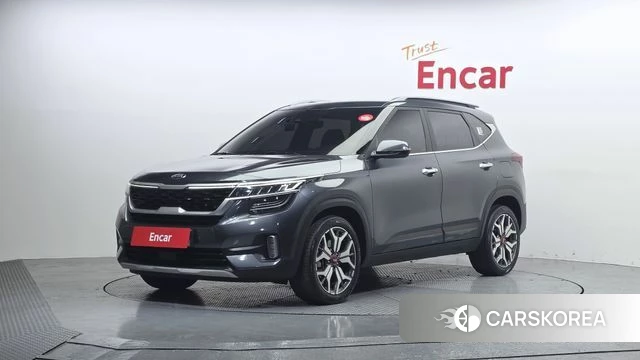 Kia Seltos 2021 Серый из Кореи