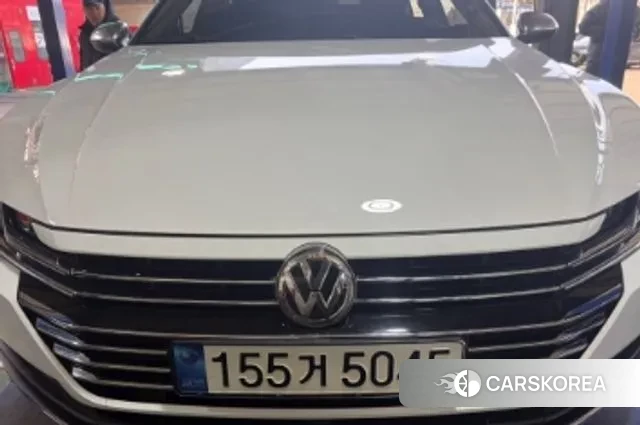 Volkswagen Arteon 2020 Белый из Кореи