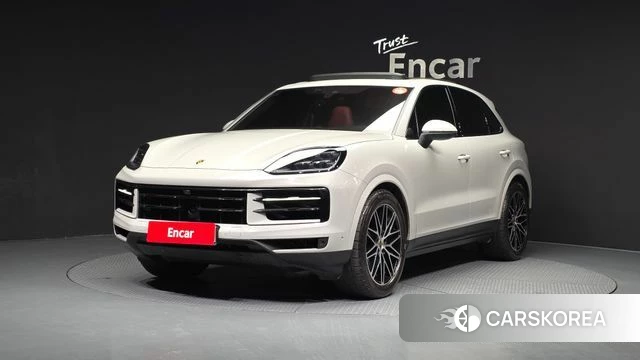Porsche Cayenne (PO536) 2024 Серебристо-серый из Кореи