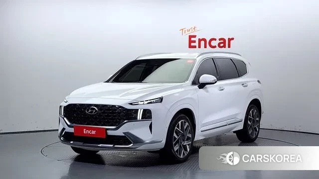 Hyundai The New Santa Fe 2021 Белый из Кореи