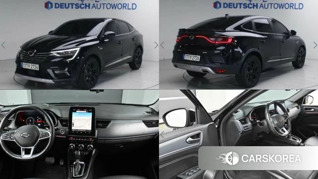 Renault Korea (Samsung) XM3 2021 Черный из Кореи