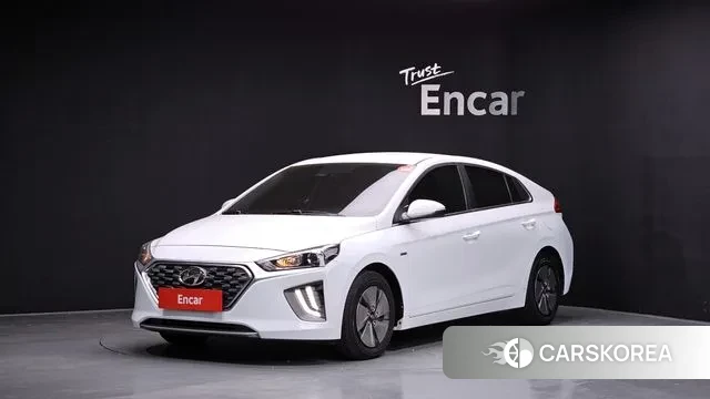 Hyundai The New Ionic Hybrid 2019 Белый из Кореи